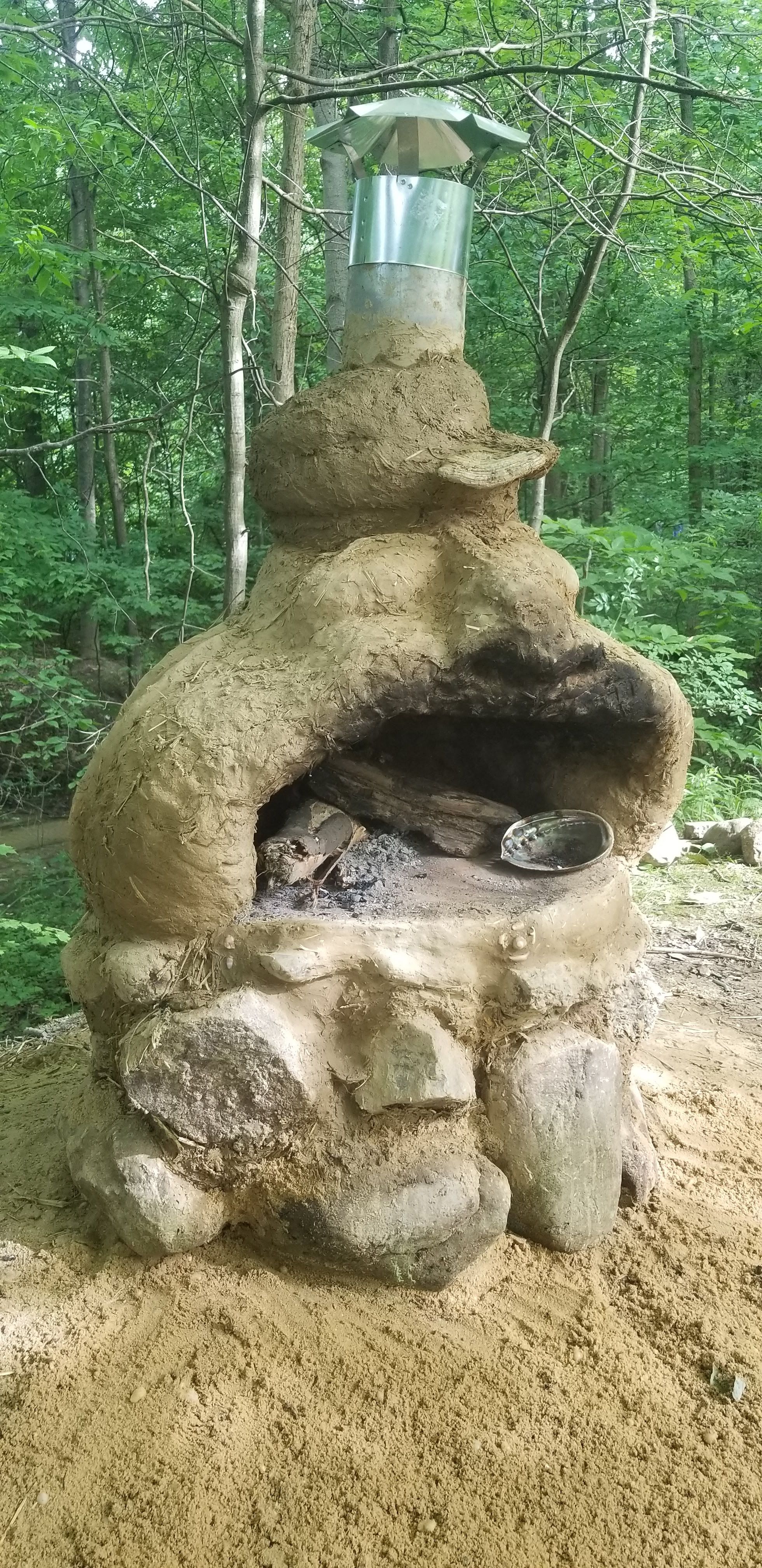 Pyro Festival Earthen Cob Oven