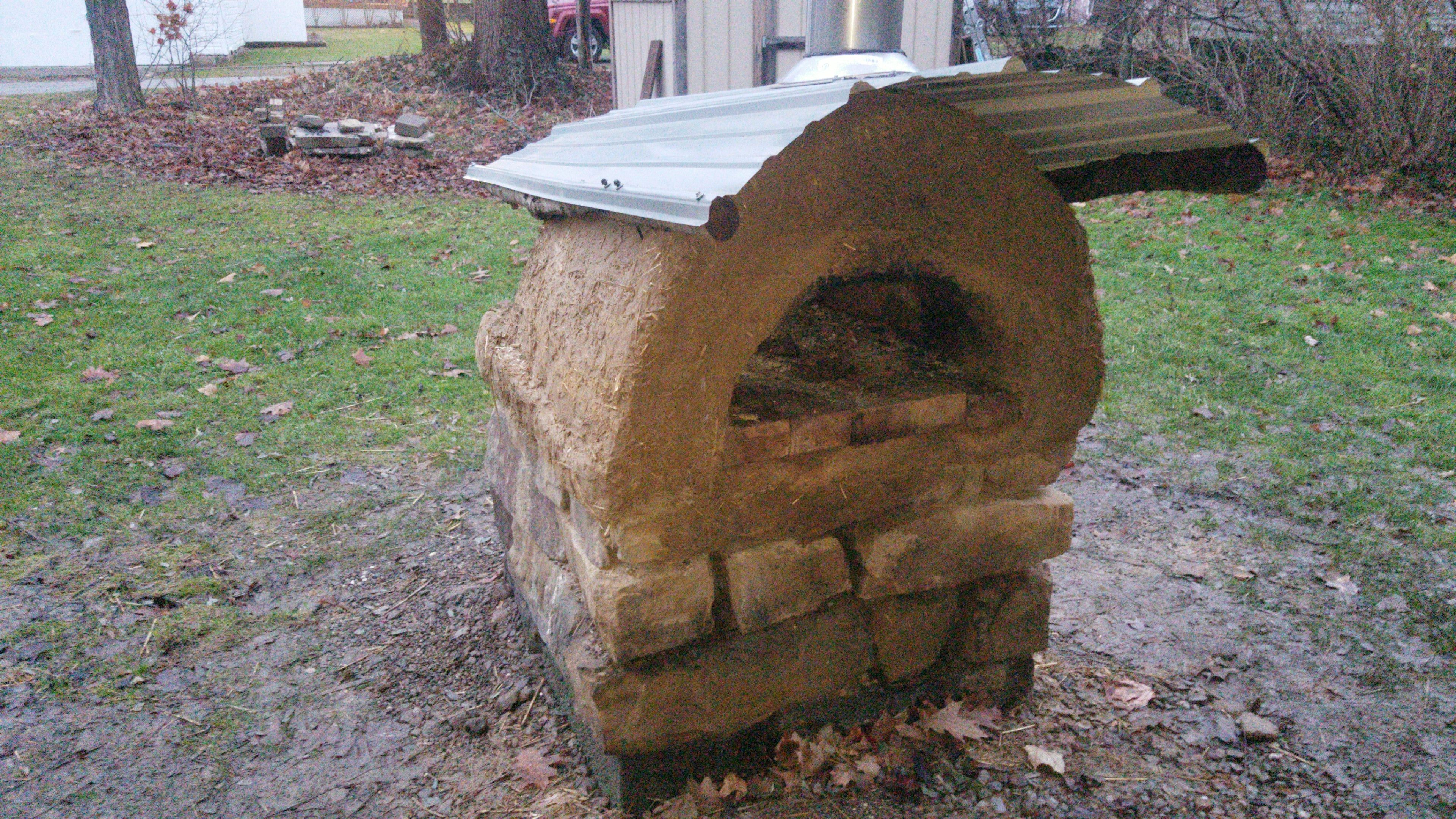 Hiram Earthen Cob Oven