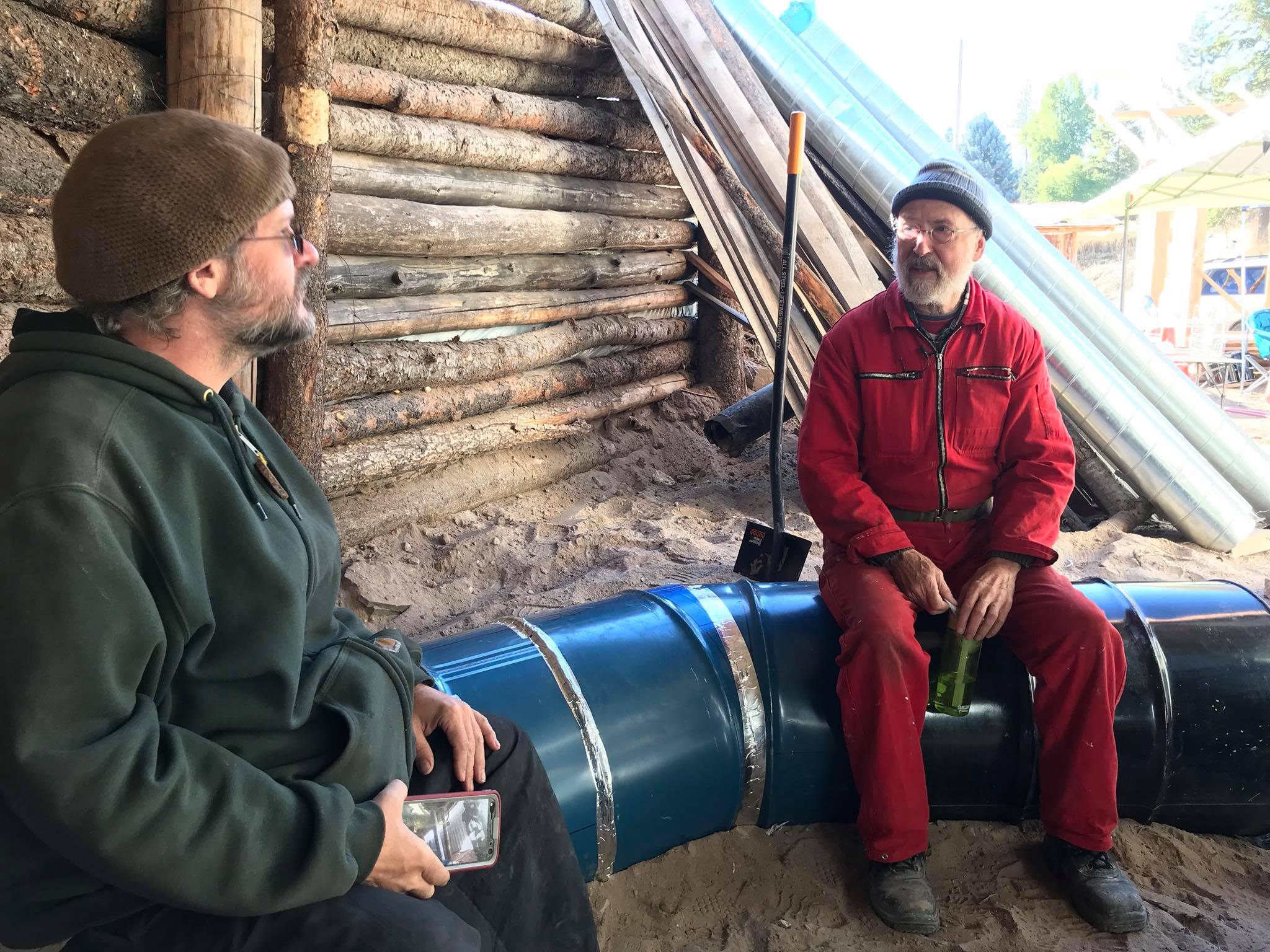 Enjoying the Bun Warmer
