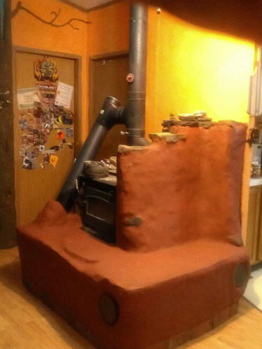 Heater with Mass Bench