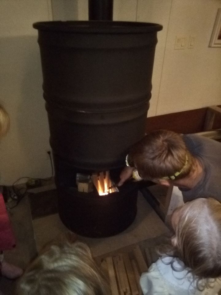 Firing the Cottage Rocket