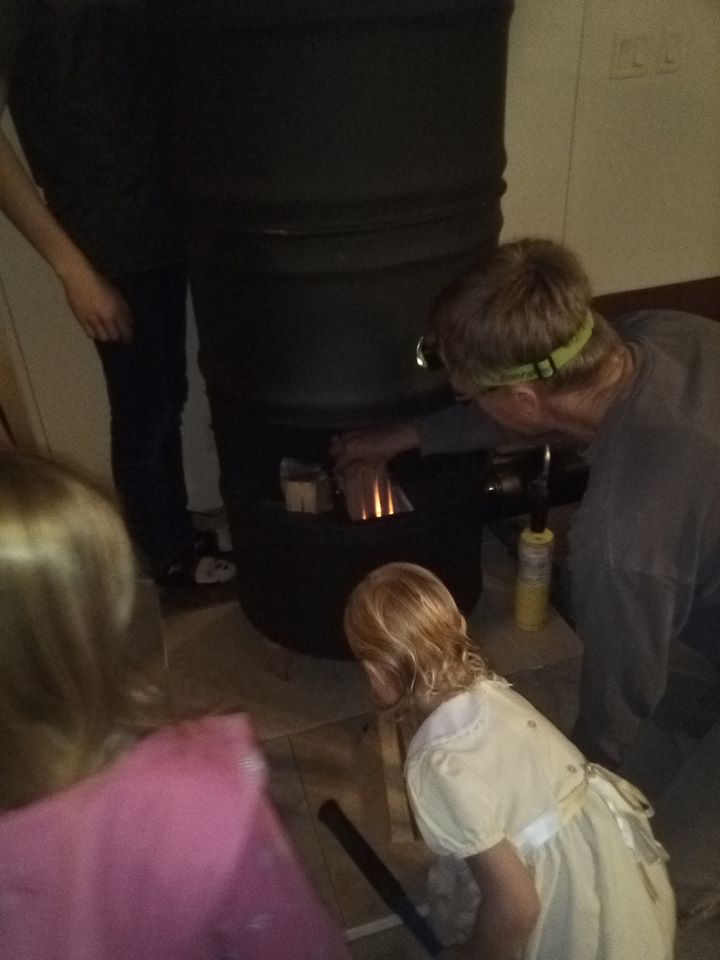 Firing the Cottage Rocket