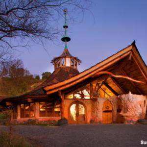 Harbin Temple at Night