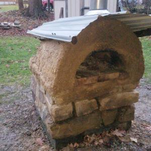 Hiram Earthen Cob Oven